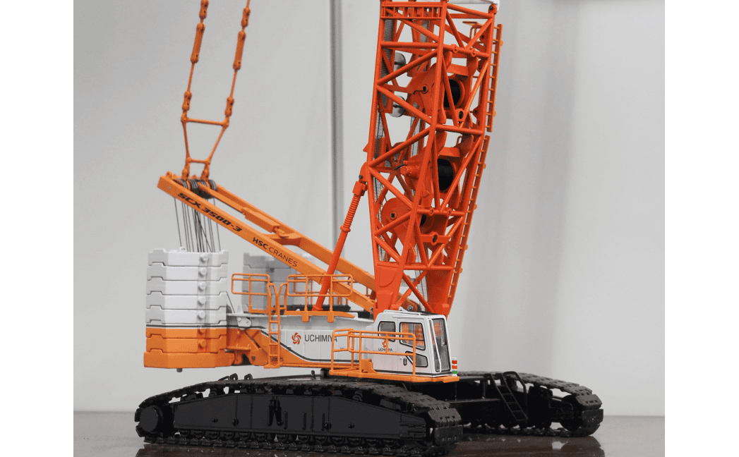 日系SUMITOMO SCX3500-3 CRAWLER CRANE 日本內宮運輸塗裝版本