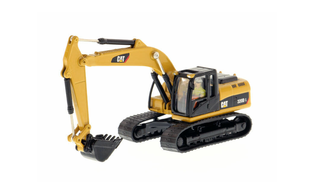 DM85262 1/87 Cat 320D L 油圧ショベル 2zzhgl6 Cat Diecast 320D L Hydraulic Excavator 85262 1:87 Scale - Cat